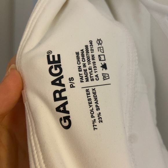 White circle skort/skirt - Picture 3 of 7